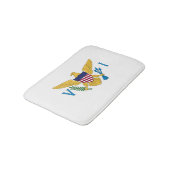 Tapis De Bain Drapeau des îles Vierges américaines (Angle)