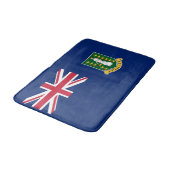 Tapis De Bain Drapeau des îles Vierges britanniques (Angle)