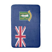 Tapis De Bain Drapeau des îles Vierges britanniques (Devant (Vertical))