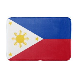 Tapis De Bain Drapeau des Philippines