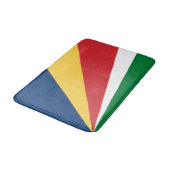 Tapis De Bain Drapeau des Seychelles (Angle)