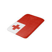 Tapis De Bain Drapeau des Tonga (Angle)