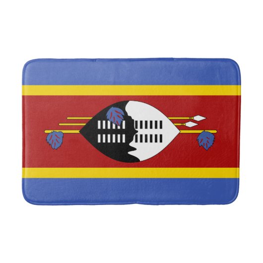 Tapis De Bain Drapeau d'Eswatini (Devant)