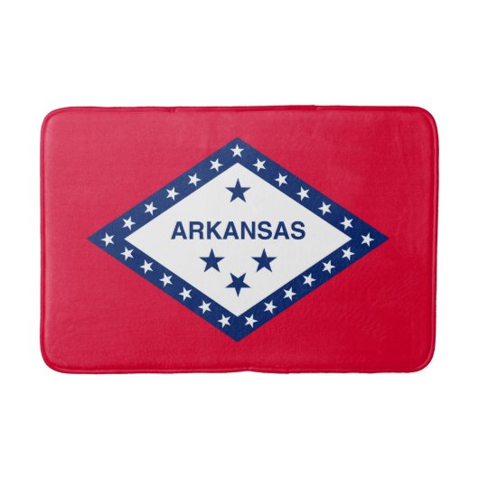 Tapis De Bain Drapeau d'État Arkansas (Devant)