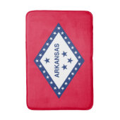 Tapis De Bain Drapeau d'État Arkansas (Devant (Vertical))