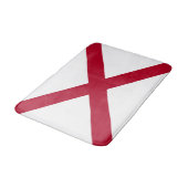 Tapis De Bain Drapeau d'État de l'Alabama (Angle)