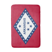 Tapis De Bain Drapeau d'État de l'Arkansas (Devant (Vertical))