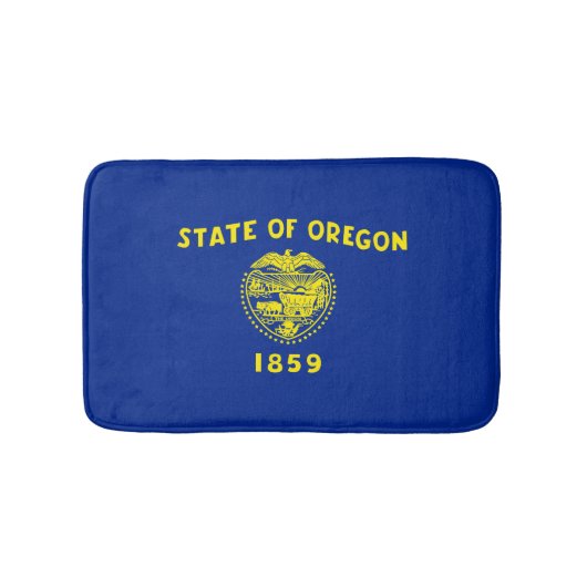 Tapis De Bain Drapeau d'État de l'Oregon (Devant)