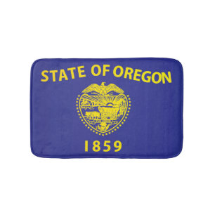 Tapis De Bain Drapeau d'État de l'Oregon, États-Unis
