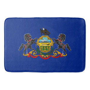 Tapis De Bain Drapeau d'État de Pennsylvanie