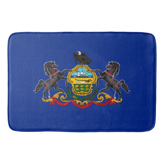 Tapis De Bain Drapeau d'État de Pennsylvanie (Devant)