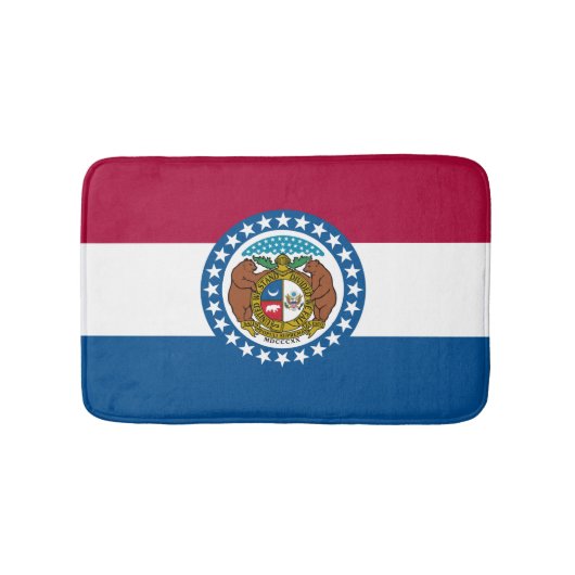 Tapis De Bain Drapeau d'État du Missouri (Devant)