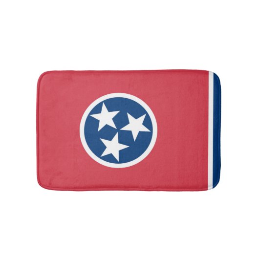 Tapis De Bain Drapeau d'État du Tennessee, États-Unis (Devant)