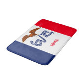 Tapis De Bain Drapeau d'État Iowa (Angle)