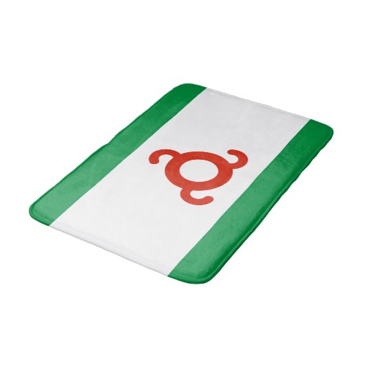 Tapis De Bain Drapeau d'Ingouchie (Angle)