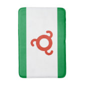 Tapis De Bain Drapeau d'Ingouchie (Devant (Vertical))