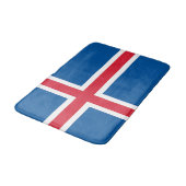 Tapis De Bain Drapeau d'Islande (Angle)