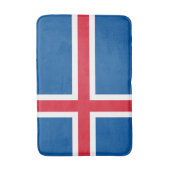 Tapis De Bain Drapeau d'Islande (Devant (Vertical))