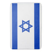 Tapis De Bain Drapeau d'Israël (devant Vertical)