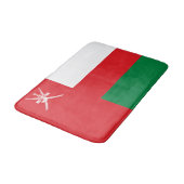 Tapis de bain Drapeau d'Oman (Angle)