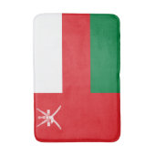 Tapis de bain Drapeau d'Oman (Devant (Vertical))