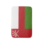 Tapis De Bain Drapeau d'Oman (Devant (Vertical))
