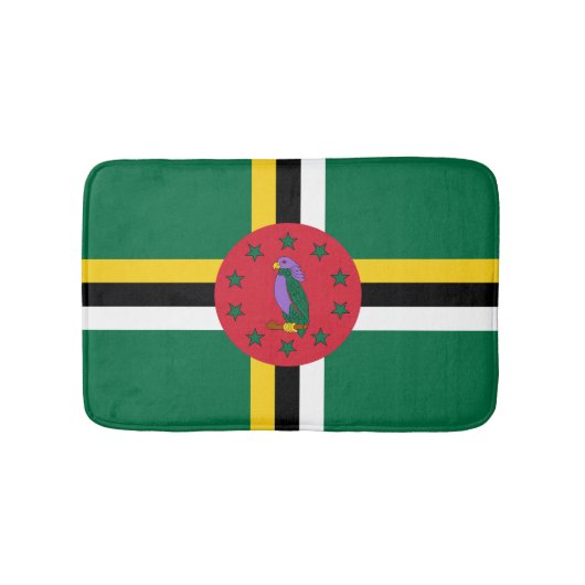 Tapis De Bain Drapeau dominicain (Devant)