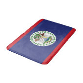 Tapis De Bain Drapeau du Belize (Angle)