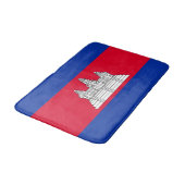 Tapis De Bain Drapeau du Cambodge patriotique (Angle)