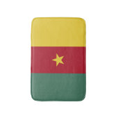 Tapis De Bain drapeau du Cameroun (Devant (Vertical))
