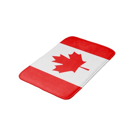 Tapis De Bain Drapeau du Canada (Angle)