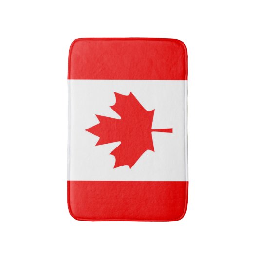 Tapis De Bain Drapeau du Canada (Devant (Vertical))