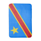 Tapis De Bain Drapeau du Congo Kinshasa (Devant (Vertical))