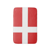 Tapis De Bain Drapeau du Danemark (Devant (Vertical))