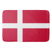 Tapis De Bain Drapeau du Danemark ou drap danois (Devant)