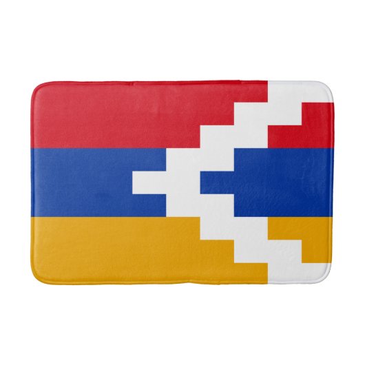 Tapis De Bain Drapeau du Haut-Karabagh (Devant)