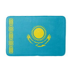 Tapis De Bain Drapeau du Kazakhstan