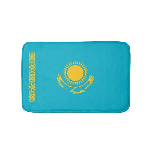 Tapis De Bain Drapeau du Kazakhstan (Devant)