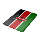 Tapis De Bain Drapeau du Kenya (Angle)