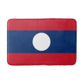 Tapis De Bain Drapeau du Laos (Devant)