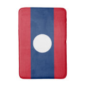 Tapis De Bain Drapeau du Laos (Devant (Vertical))
