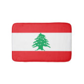 Tapis De Bain Drapeau du Liban (Devant)