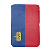 Tapis De Bain Drapeau du Liechtenstein (Devant (Vertical))