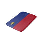 Tapis De Bain Drapeau du Liechtenstein (Angle)