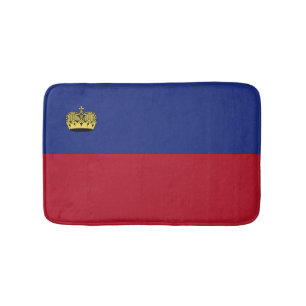 Tapis De Bain Drapeau du Liechtenstein