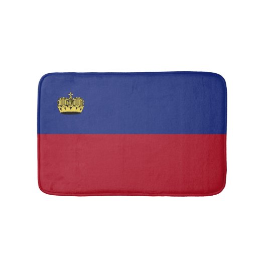 Tapis De Bain Drapeau du Liechtenstein (Devant)