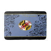 Tapis De Bain Drapeau du Maryland (Devant)