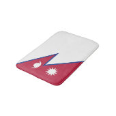 Tapis De Bain Drapeau du Népal (Angle)