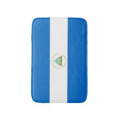 Tapis De Bain Drapeau du Nicaragua (Devant (Vertical))