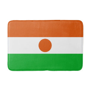 Tapis De Bain Drapeau du Niger